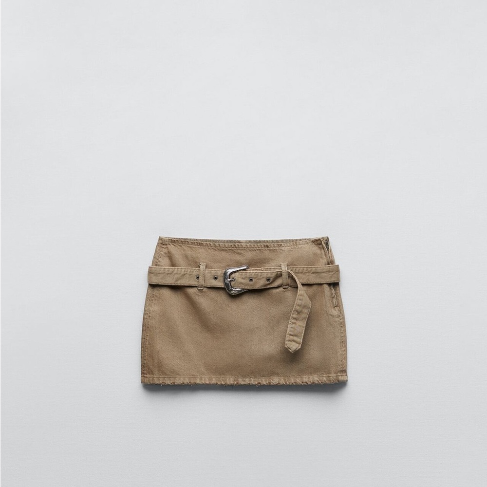 ZARA Denim mini Skirt